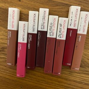 8-Piece Long-Lasting Matte Lipstick Set | Nude to Bold Shades Collection